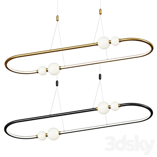 Nova Luce Celia Pendant Lamp 3DS Max