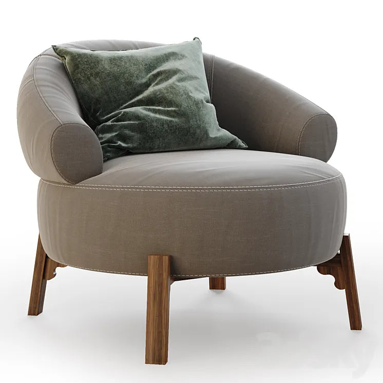 Nuevo Romola Occasional Chair 3DSMAX Model