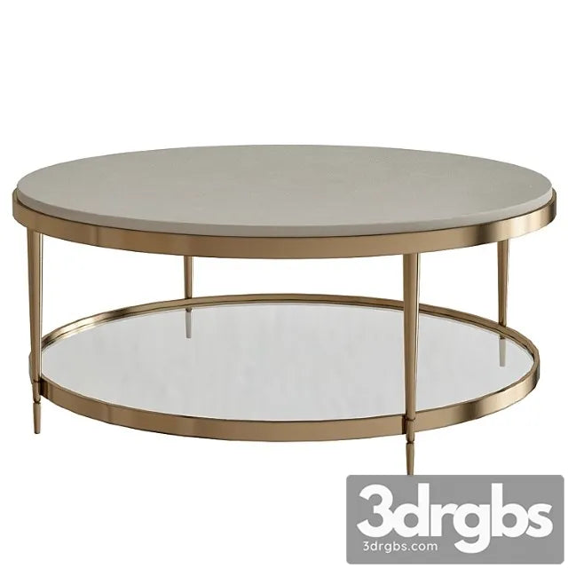 Oberon cocktail table 2 3D Model Free