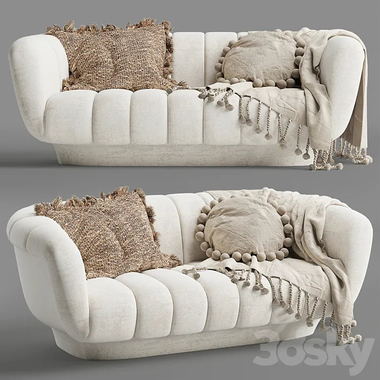 Odea 2 seater sofa 3DSMAX Model
