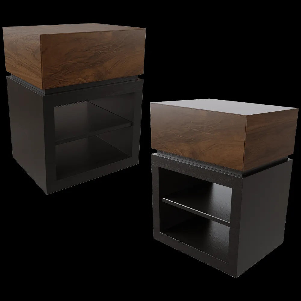ODINGENIY - Table with shelf «Link» bedside 3ds Max