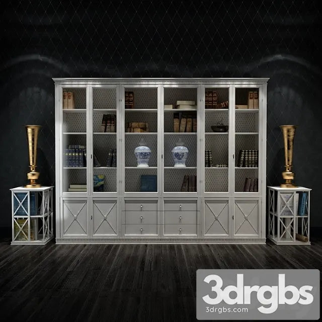 Office bookcase Tosato Desideri 3D Model Free