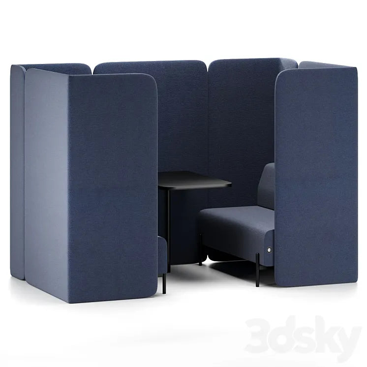 Office booth EDEN MEETING By Nahu 3DSMAX Model