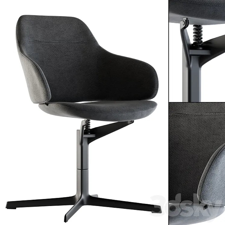Office Chair Modern Fabric 3DSMAX Model