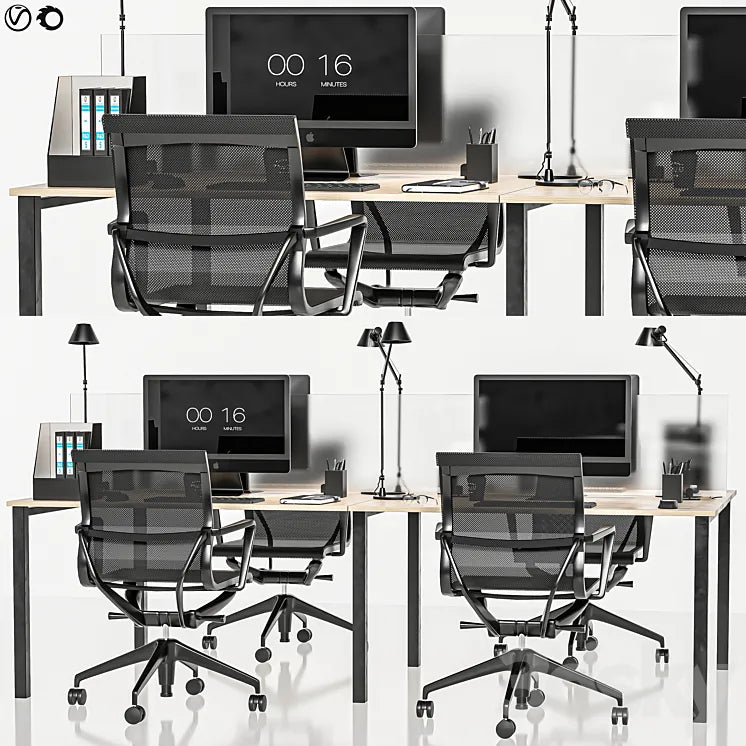 office set 110 3DSMAX Model