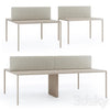 Office tables LAS Fil Rouge 3DSMAX Model