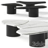 Okha Tectra Coffee Tables 3DSMAX Model