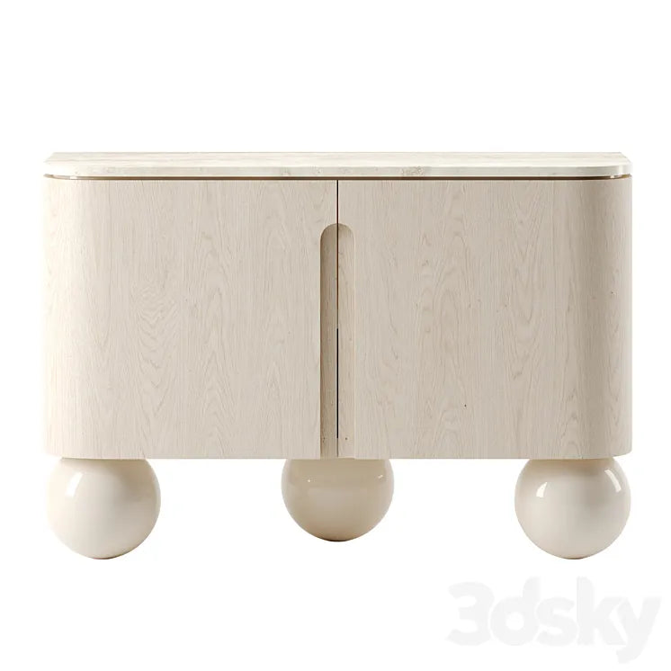 Olbia Commode by LE BERRE VEVAUD 3DSMAX Model