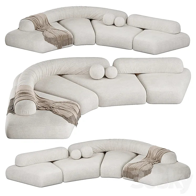 On The Rocks Sofa 3DSMAX Model