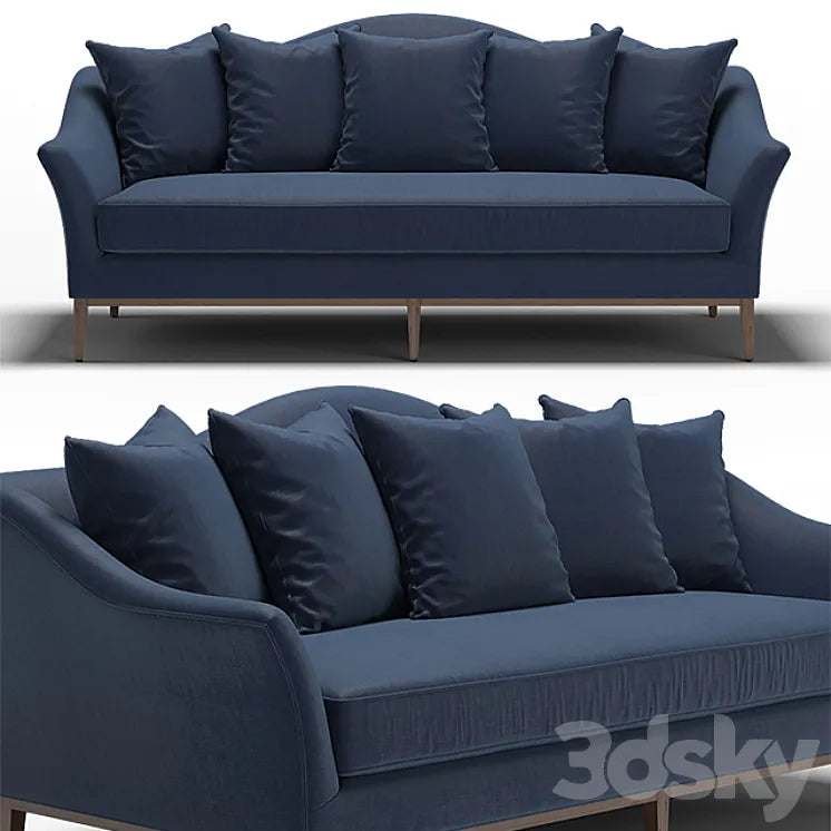 ONE KINGS LANE Eloise Camelback Sofa 3DSMAX Model