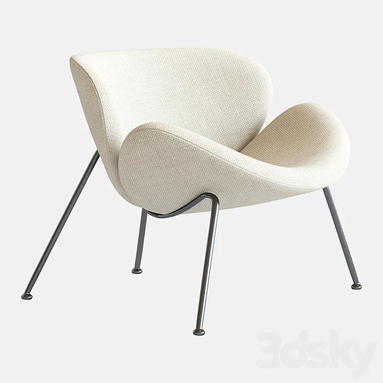 Orange Slice Chair by Pierre Paulin for Artifort 1980s 3DSMAX Model