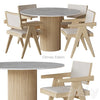 Ormes Edem Table and chairs by Cosmo 3DSMAX Model