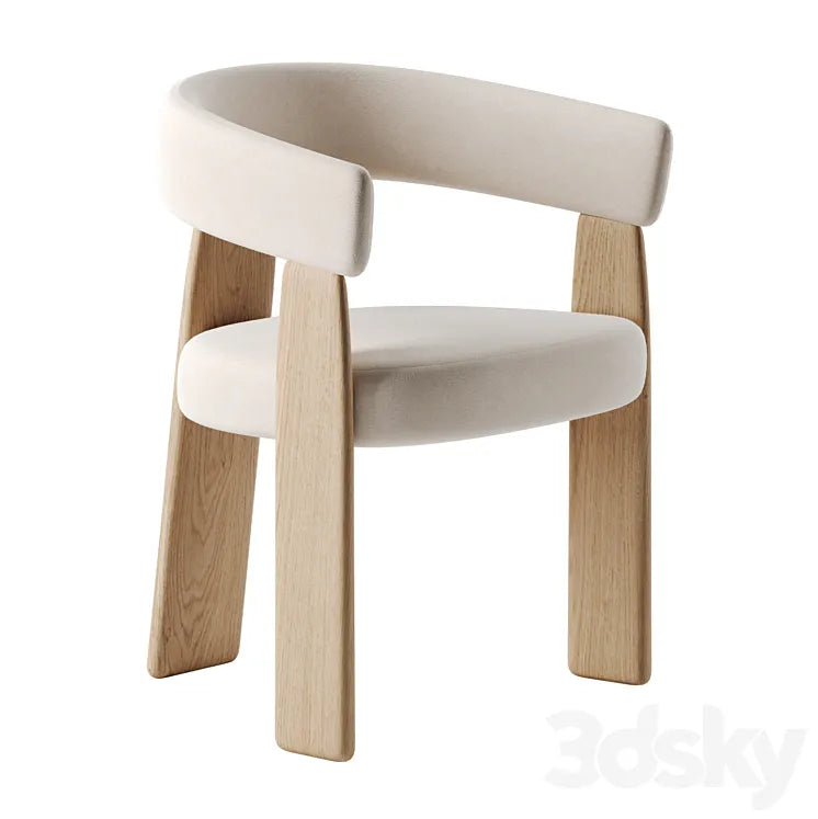 Oru chair by Andreu World 3DSMAX Model