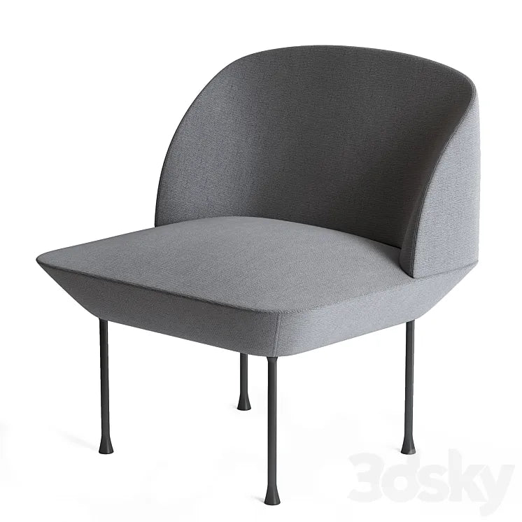 Oslo armchair 3DSMAX Model