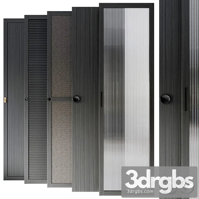 Other Waredrobe doors collection 3D Model Free