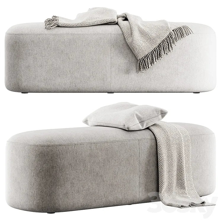 Ottoman bench by Vorsen 3DSMAX Model