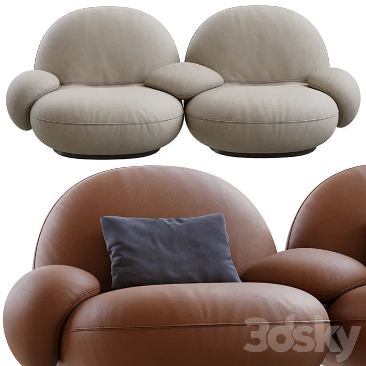 Pacha Sofa By Gubi 3DSMAX Model