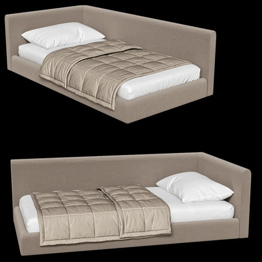 Palo Nero - Bed Chiaro Child 3ds Max