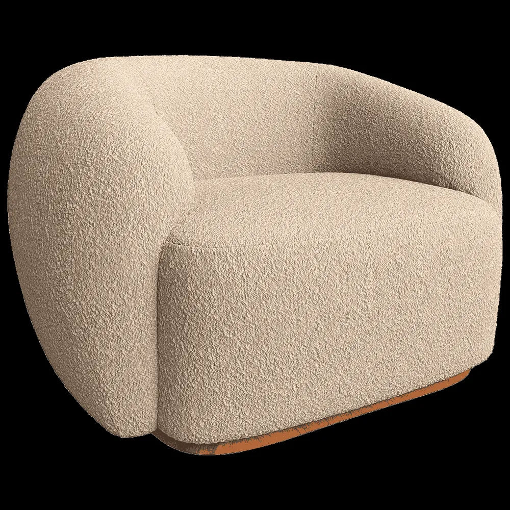 Paolo Castelli - Armchair Coral 3ds Max