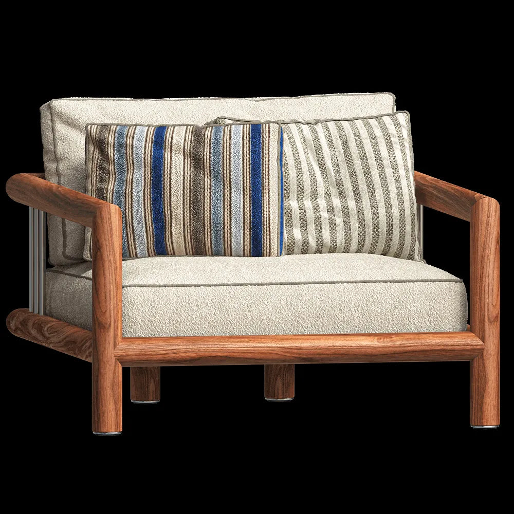 Paolo Castelli - Armchair Imane 3ds Max