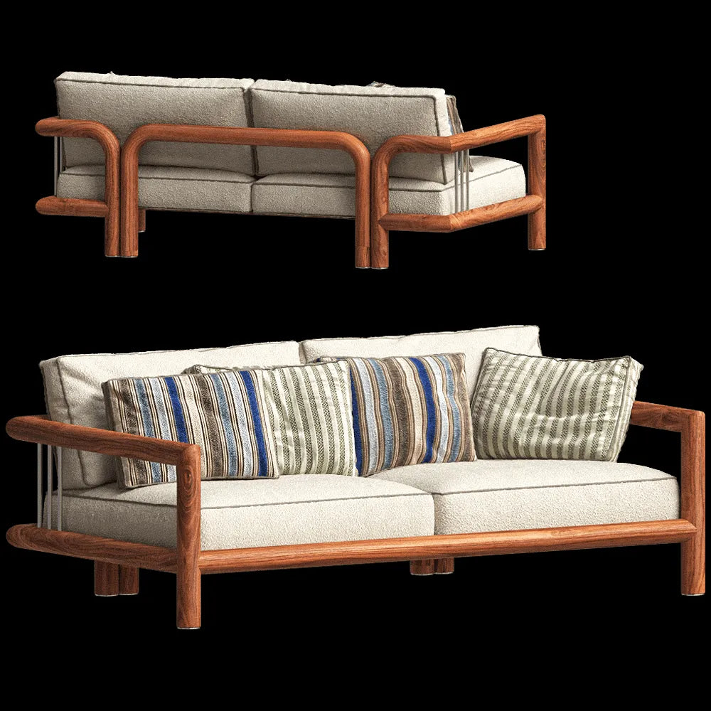 Paolo Castelli - Sofa Imane 3ds Max