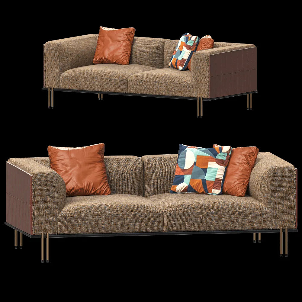 Paolo Castelli - Sofa Soft Ratio 3ds Max