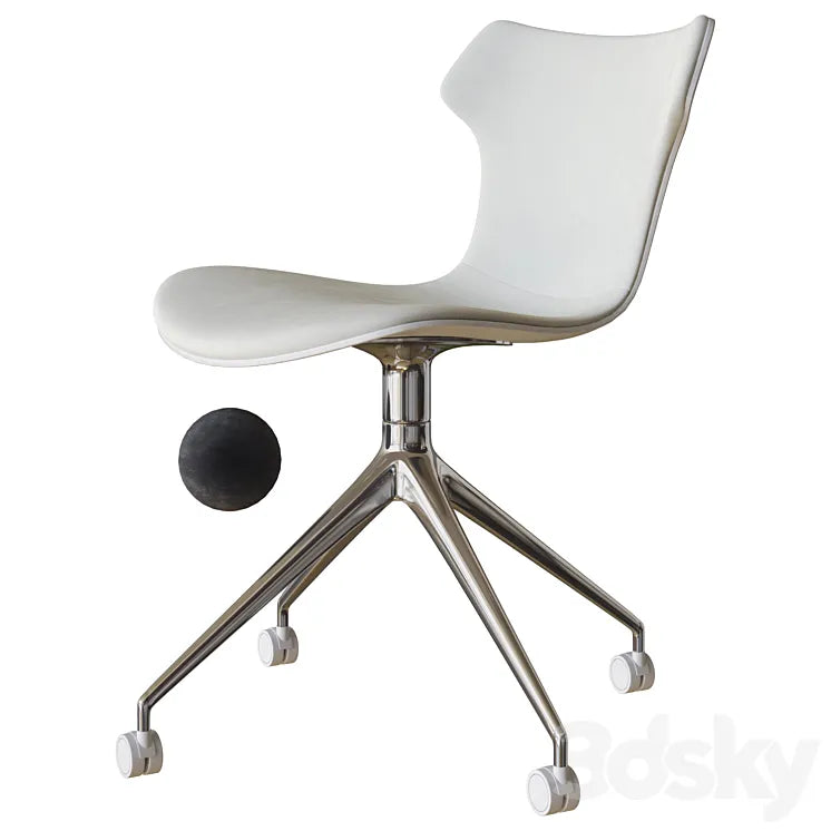papilio shell office chair b&b italia 3DSMAX Model