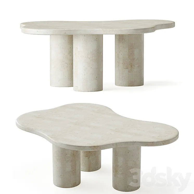 Paradis Coffee Table 3DSMAX Model