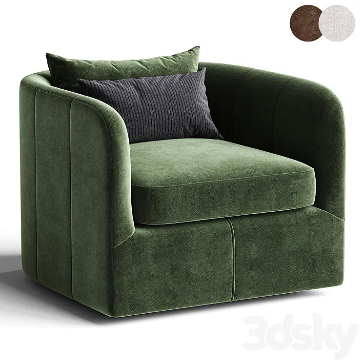 Parda Swivel Chair 3DSMAX Model