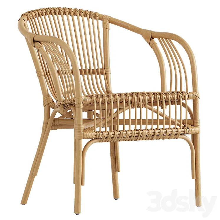 Paris Rattan Chair 3DSMAX Model