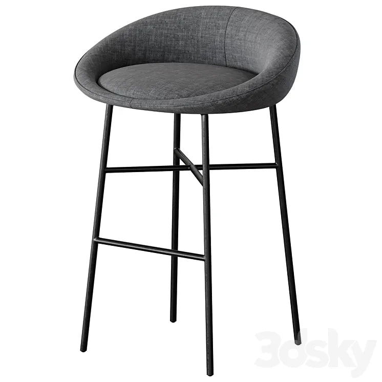 Parla BlOOM Barstool 3DSMAX Model