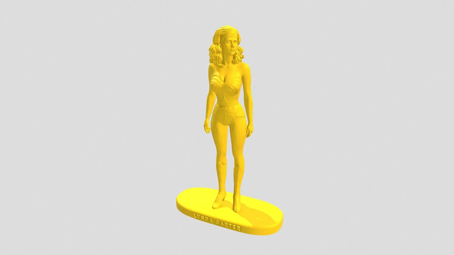 PBR Game 3D Models - 052 Mulher Maravilha