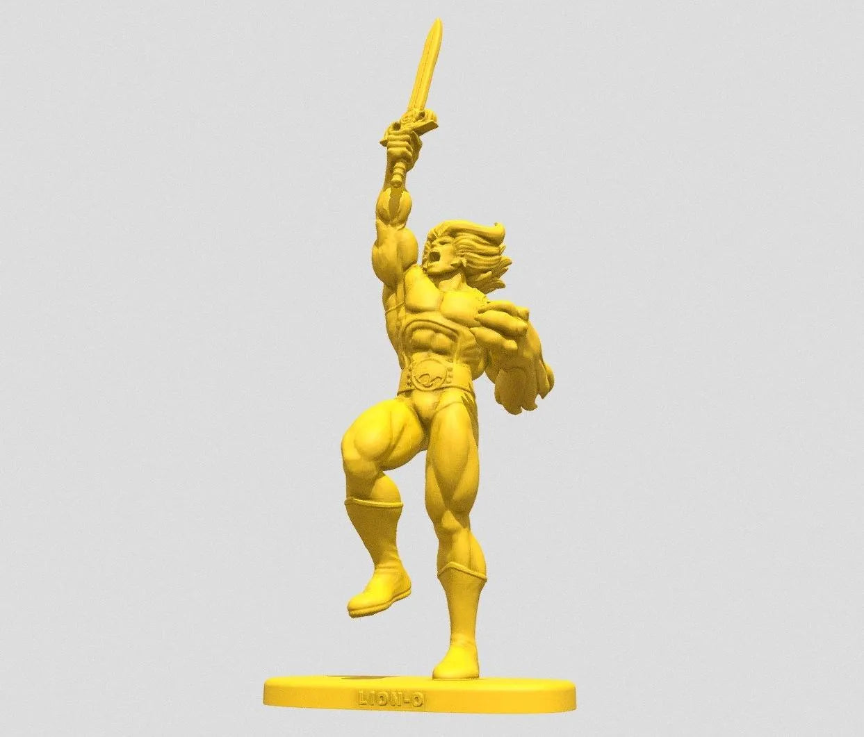 PBR Game 3D Models - 091 Thundercats Lion O