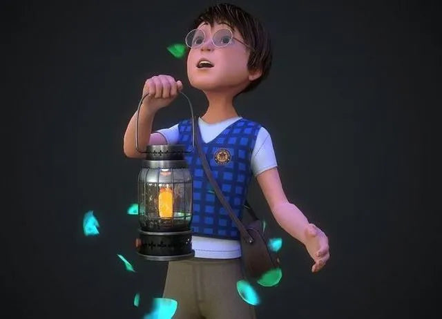 PBR Game 3D Models - Adventure Boy in a Fantasy World