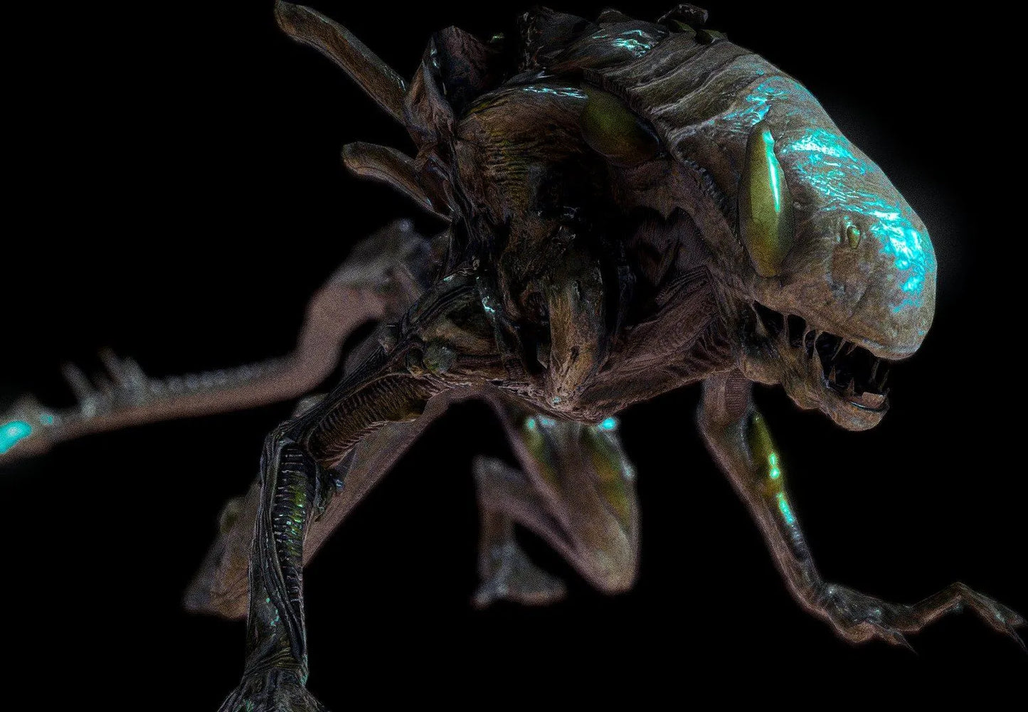 PBR Game 3D Models - Alien Colonial Marines