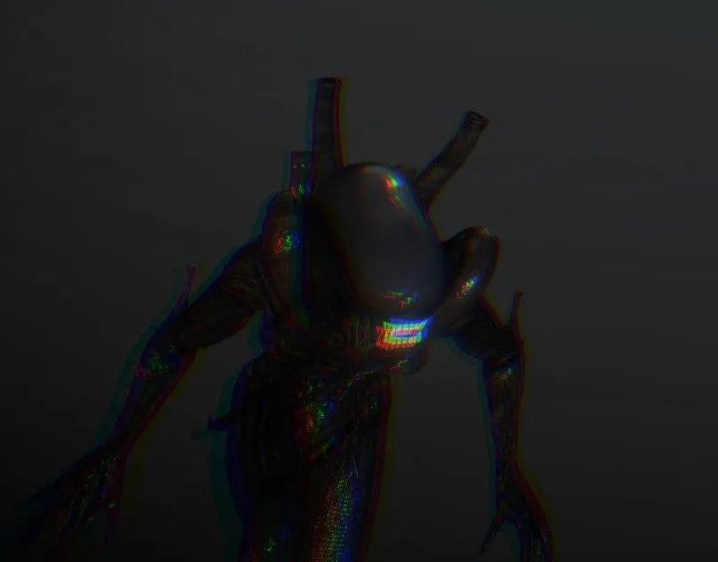 PBR Game 3D Models - Alien Isolation Xenomorph Rig