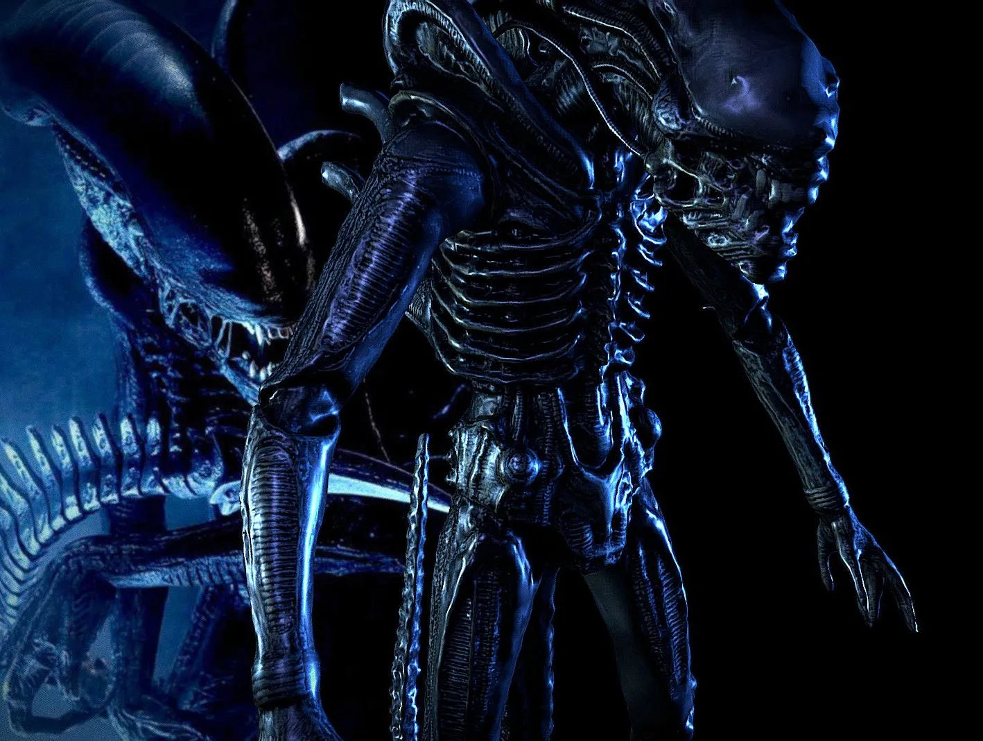 PBR Game 3D Models - Alien Movie Iphone Scaniverse