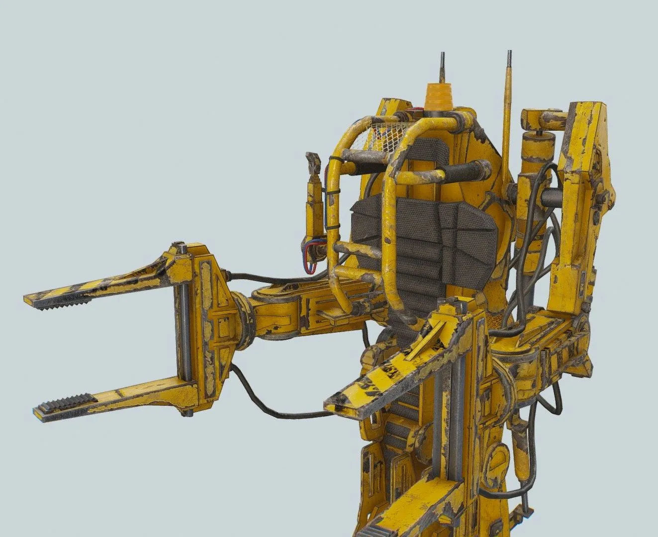 PBR Game 3D Models - Aliens Powerloader