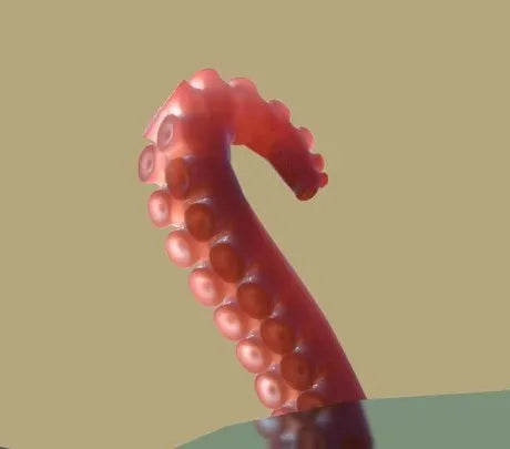 PBR Game 3D Models - Animated Tentacle