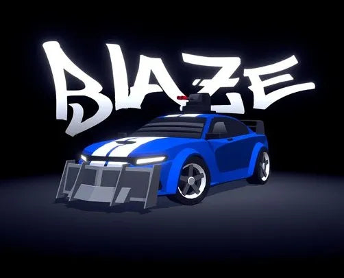 PBR Game 3D Models - ARCADE Blaze Armored Car