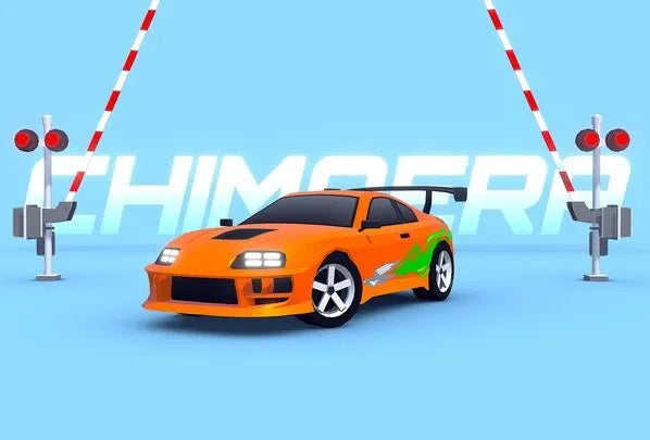 PBR Game 3D Models - ARCADE Chimaera Racing Car