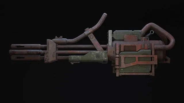 PBR Game 3D Models - Bazrosh Rifle Scifi
