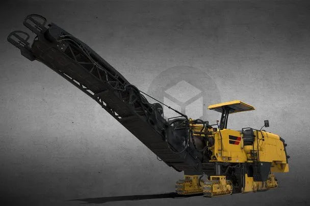 PBR Game 3D Models - Cold Planer