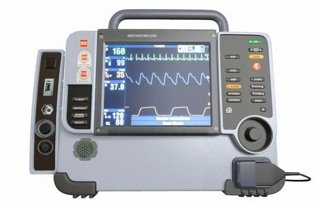 PBR Game 3D Models - Defibrillator Medical