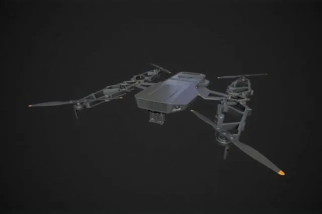 PBR Game 3D Models - Dron with a camera