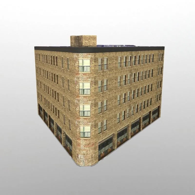PBR Game 3D Models - Factory building