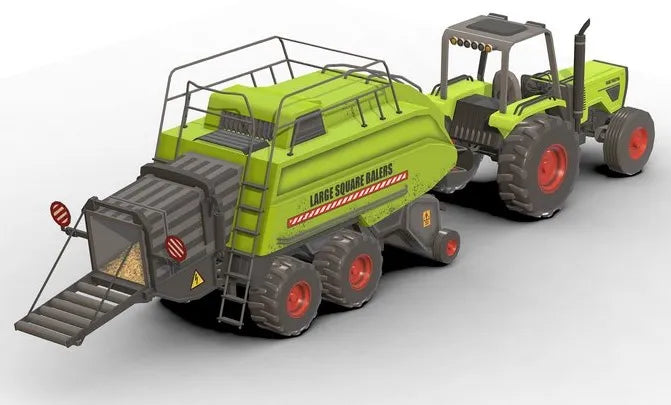 PBR Game 3D Models - Farm Tractors And Bulldozers