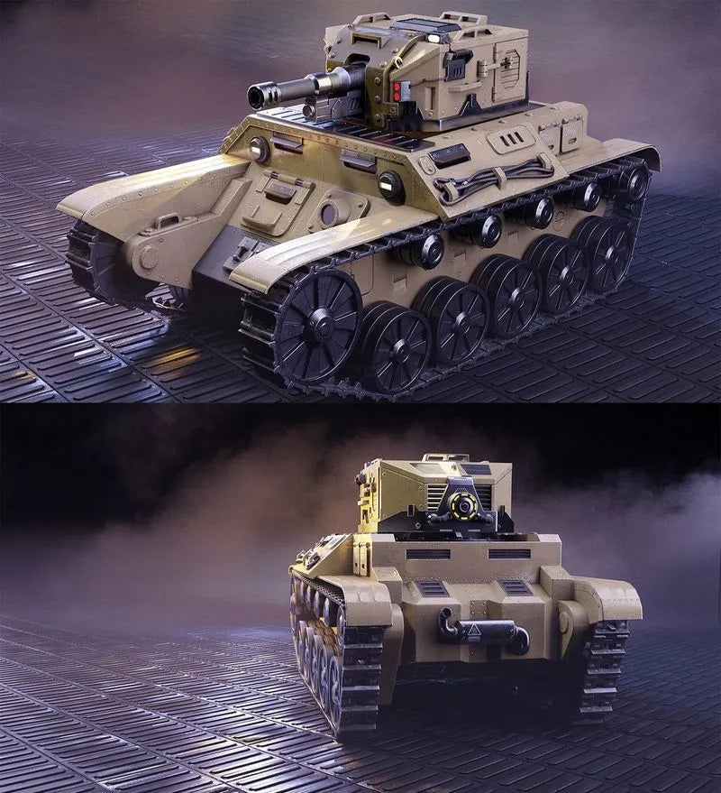 PBR Game 3D Models - Generic Tank
