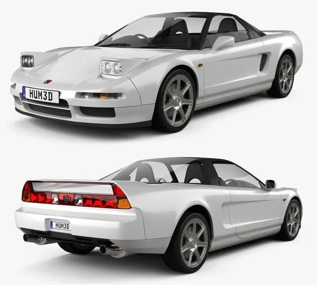 PBR Game 3D Models - Honda NSX Type-R 1992