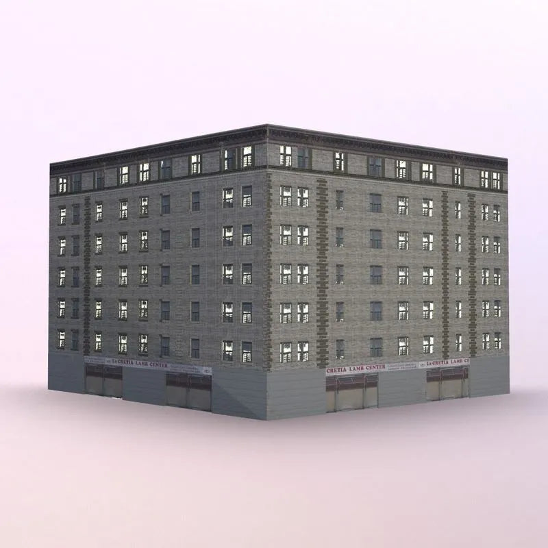 PBR Game 3D Models - Industrial building